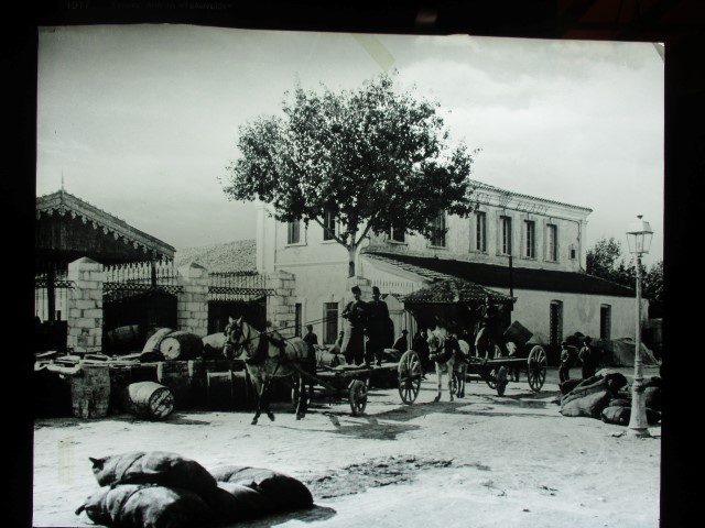 Uit het stadsmuseum, foto's uit 1900